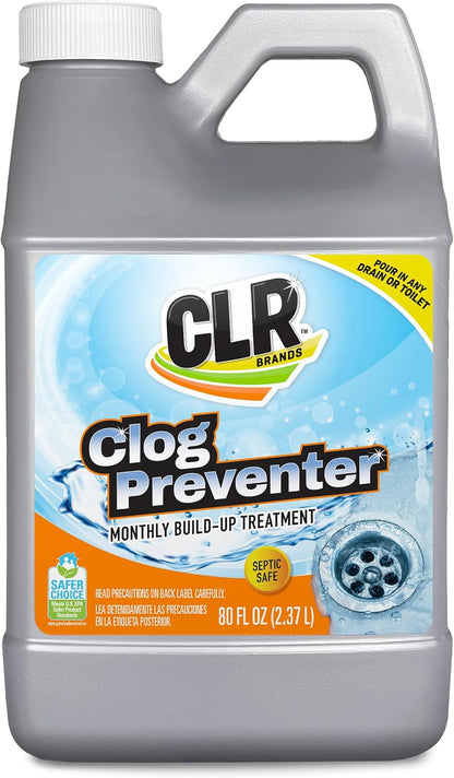 Clear Pipes & Drains Clog Remover and Cleaner, 42 oz.. Bottle