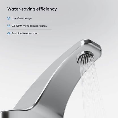 SF-2350 Sensor Faucet, 0.5 GPM, Back-Check Tee, Polished Chrome